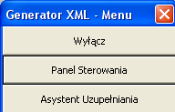 3 Uruchomienie Generatora Generator składa się z pliku głównego Generator.xlsm oraz pliku pomocniczego ze słownikami TERYT i słownikami pomocniczymi Generator_SLOWNIKI.xlsm. Dla poprawnego działania zalecane jest umieszczenie obydwu plików w tym samym katalogu.