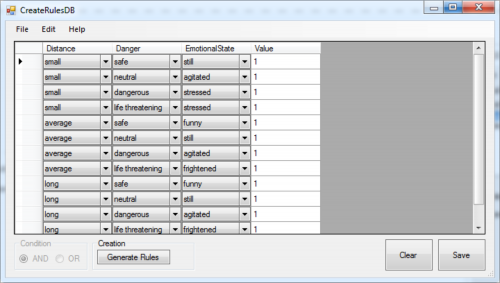 Baza reguł The Rule Editor is for creating and editing rules.