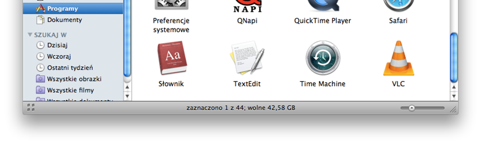 Uruchomienie programu Proszę podłączyć modem, a następnie: wpisać frazę Plus Internet w