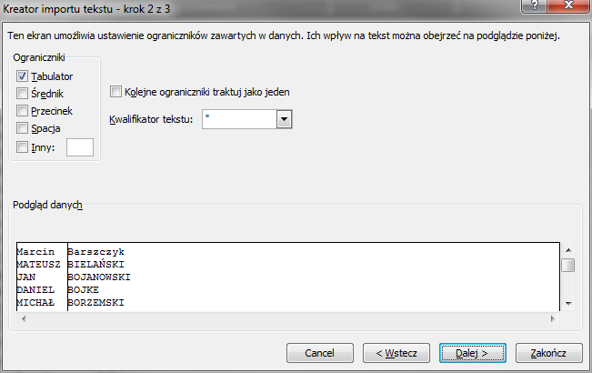 MS Excel