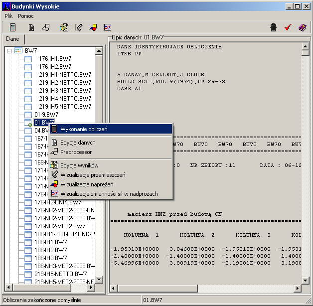BW for Windows User s Guide 2 1. Główne okno aplikacji Główne okno aplikacji pełni rolę centrum sterowania funkcjami dostępnymi w programie.