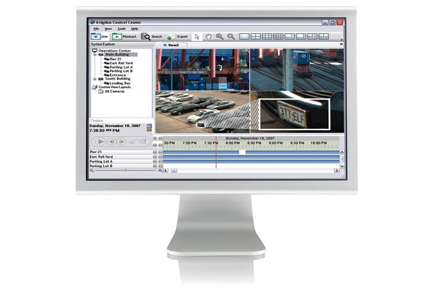 Avigilon Control Center Najwyższej klasy system VMS Video Management System Otwarta platforma