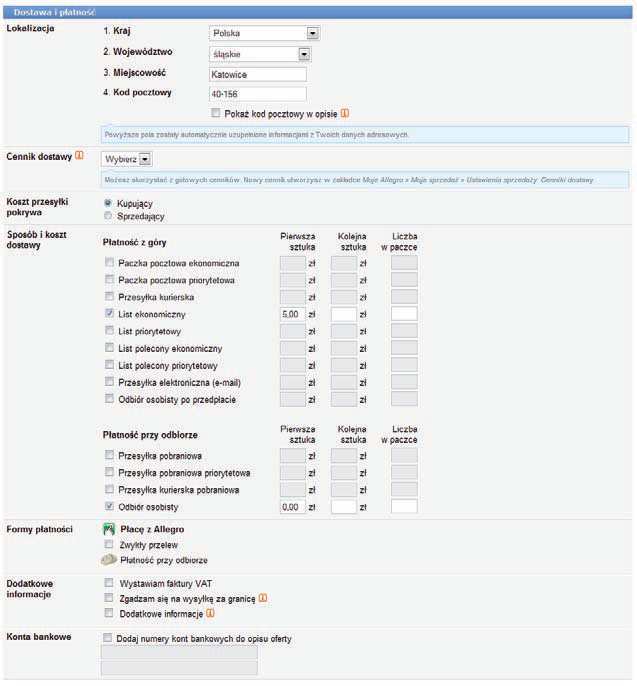 Aukcje internetowe Rysunek 6.35.