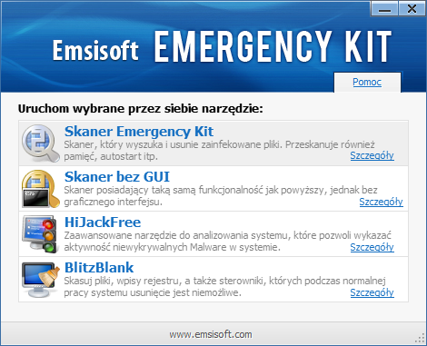 7 Wszystkie narzędzia kombajnu Emsisoft zostaną omówione w dalszej części e-booka.