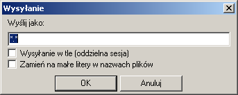 - Nazwa hosta: adres komputera, z którym TC ma się łączyć w tej sesji - UŜytkownik: nazwa uŝytkownika dla danej sesji - Hasło: hasło uŝytkownika dla danej sesji - Zdalny Katalog folder na serwerze