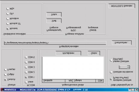 Opcjonalne funkcje dodatkowe I 6 Zmiana parametrów w programie MOVITOOLS Proszê uruchomiæ program MOVITOOLS /pow³okê: wybraæ klasê urz¹dzeñ "MOVIMOT " [1] w menu Uruchom program wybraæ "Pow³oka" [2]