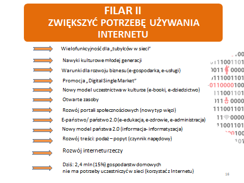 Zrobiliśmy bilans korzyści związanych z realizacją tego Narodowego Planu Szerokopasmowego i pokazaliśmy, jakie mogą być jego koszty, ale także jakie będą jego efekty.