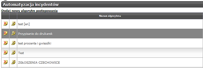 Na stronie Obsługiwane firmy definiujemy naszych klientów i ich adresy oraz działy. 6. Administracja/Ustawienia Moduł Administracja menu ustawienia 7.