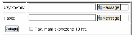 Przykłady walidacji w JSF (2/2) 282 Hasło od 4 do 6 znaków: Dodanie walidatora f:validatelength i ustawienie jego właściwości Dodanie elementu h:message i powiązanie go z polem formularza