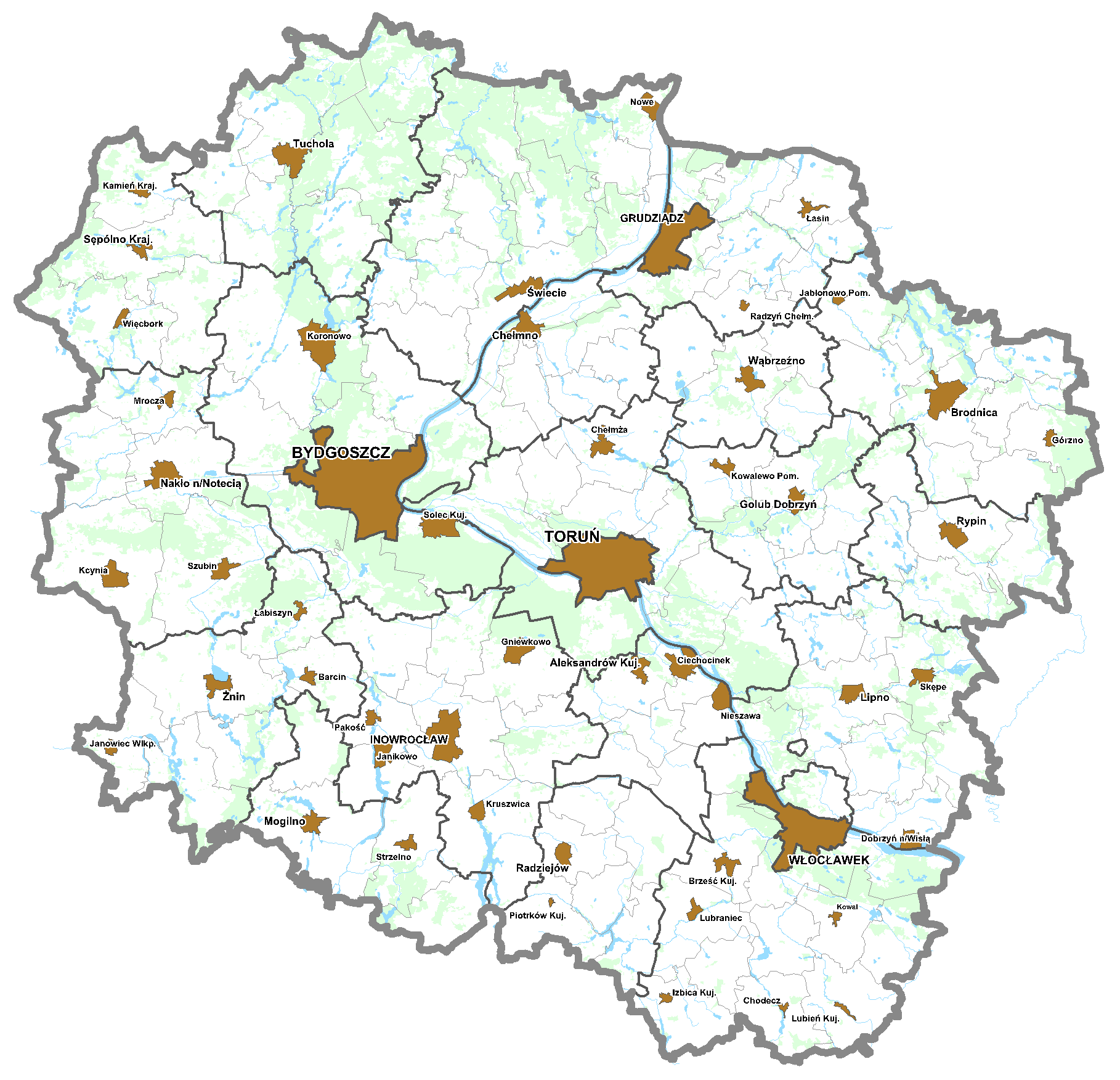 Kujawsko-Pomorski Obszar Badawczy W S ZŚ W S ZŚ W SZŚ C M UMK UKW WSG Sz pital Un iwe rsyte ck i nr 2 im. dr.