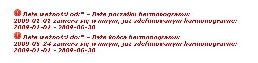 Każda pozycja zgłoszenia odnosi się do pojedynczego miejsca udzielania świadczeń realizującego daną pozycję umowy: Rys. 6.9 Lista pozycji zgłoszenia zmian do umowy 6.4.