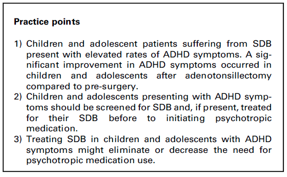 ADHD i OBS Sedky, K., Bennett, D. S., & Carvalho, K. S. (2013).