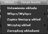 Ustawienia 14. Ustawienia W ustawieniach możemy zmienić język MT4 web access oraz rozmiar czcionki. Przy zmianie języka ponowne zalogowanie nie jest potrzebne.