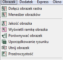 Pliki rastrowe w AutoCADzie: wprowadzanie do rysunku, skalowanie, obracanie, kalibracja.