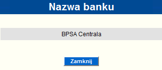 Rysunek 166 Dodanie nowego polecenia przelewu zbiorczego Pokaż nazwę banku - przycisk prezentujący nowe okno z informacją o nazwie banku kontrahenta na podstawie wprowadzonego numeru rachunku