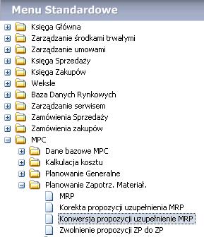 Zwolnij. Nastąpi wówczas zwalnianie PZP do ZP (Zleceń Produkcyjnych) oraz towarzyszące temu generowanie struktur materiałowych- BOM i marszrut. 1 Rysunek 17.