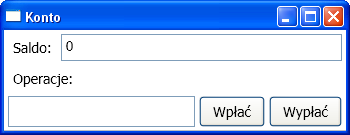 Przkład: Konto.