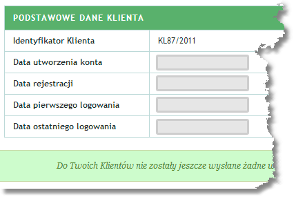 EDYCJA INFORMACJI O PRODUKTACH KLIENTA Wyświetla się informacja o liście produktów inwestycyjnych posiadanych przez Klienta. Z możliwością usunięcia produktu oraz edycji wyświetlanych informacji.