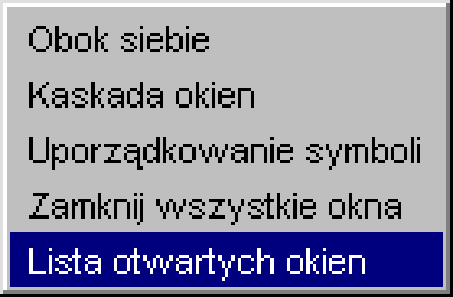 36 procella Przykład: Po otwarciu planu kontroli wyświetlone mają być okna Przegląd/ Rejestracja i Sieć prawdopodobieństwa.