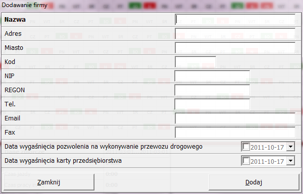 4.2.1. Dodawanie kontrahentów Kontrahenta dodajemy, używając przycisku Dodaj w menu Kontrahenci.