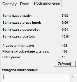 Oprócz powiększania i pomniejszania obrazu tarczki w tym menu, istnieje możliwośd wyboru ponownego szukania środka tarczki, ponownego odczytu tarczki oraz wycentrowania obrazu.