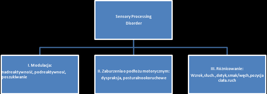 Współczesna koncepcja zaburzeń procesów przetwarzania sensorycznego (integracji sensorycznej) autorstwa L. J.