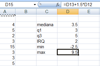 Dana jest punktem oddalonym gdy: Jest położona przynajmniej o 1.