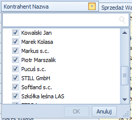 Funkcje agregacji miar Domyślnie każda miara wykorzystywana w raporcie używa sumy jako funkcji agregacji elementów.