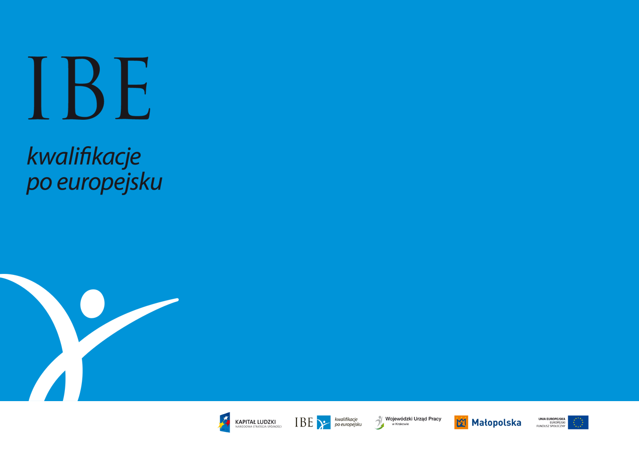 Budowa krajowego systemu kwalifikacji - pilotażowe wdrożenie krajowego systemu kwalifikacji oraz kampania informacyjna dotycząca jego funkcjonowania Projekt współfinansowany ze środków Unii