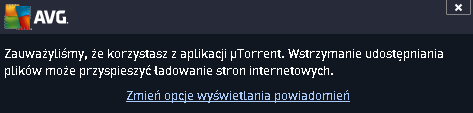 Link do serwisu Twitter otwiera nowe okno interfejsu gadżetu AVG, zawierające przegląd najnowszych informacji systemu AVG opublikowanych w serwisie Twitter.