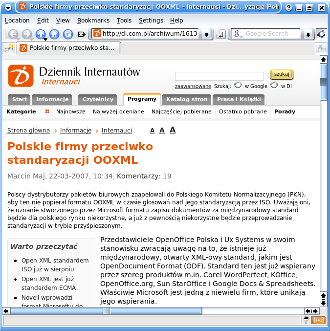 OOXML -