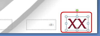 5. Umieśd logo w dolnej części ekranu w sposób zbliżony do