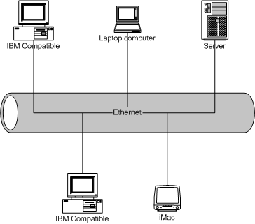 Ethernet Ethernet to technologia, w której zawarte są standardy wykorzystywane w budowie głównie lokalnych sieci komputerowych.