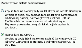 88 Domyślnie po upłynięciu 10 sekund zainicjowany zostanie Tryb normalny. 3. Z menu uruchomieniowego Linux wybierz Kreator przesyłania plików. Ten sam Kreator dostępny jest po wybraniu trybu PTS DOS.