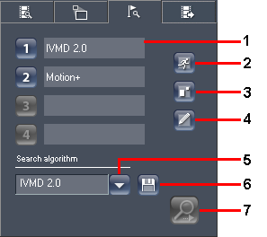 38 pl Obsługa Archive Player 2.2 Nr Opis 1 Zapisana konfiguracja 2 Wyświetla obrysy poruszających się obiektów na aktywnym monitorze, w zależności od ustawień domyślnych wykorzystywanego algorytmu.