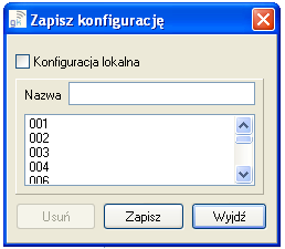 wszystkie pola rekordu są puste) Oczywiście, by moduł BB odebrał konfigurację oraz odesłał potwierdzenie, musi być zalogowany do sieci GSM Przycisk ten oznacza zakończenie pracy automatu w określonej