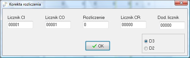 przypadku zmiany kwoty w polu Rozliczenie, różnica kwoty wstawionej oraz kwoty rozliczonej zostanie wstawiona do kolumny NDz Zmieniając, w powyższym przykładzie, wartość tego pola z 2210 na np 2300