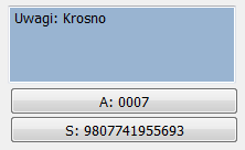 Kolorem czerwonym oznaczono przypisanie niezbędne, aby automat był widziany w systemie i przekazywał do systemu niezbędne dane Zielone cyfry oznaczają status elementu (opis poniżej) Dokonując