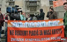 6 ZAPŁATA WIOSNA 2012 Piąta rocznica powstania Związku Syndykalistów Polski Związek Syndykalistów Polski powstał w dniu 31 marca 2007 r. w Gliwicach.