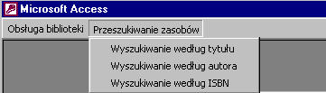 34 Konstruowanie baz danych, c Marcin Szpyrka 2005/06 Makra Opis Makro to ciąg akcji, które są wykonywane automatycznie i zazwyczaj są wiązane z pewnymi zdarzeniami, np.