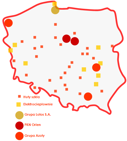 11 Roczne zużycie gazu wśród odbiorców przemysłowych według firm i sektorów: Grupa Az