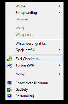 TortoiseSVN -instalacja i konfiguracja Pobieramy aplikacje ze strony : http://tortoisesvn.tigris.