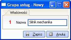 7.6.1 Konfiguracja grup i podgrup kartotek Grupy towarów (rys. 7-5) (Menu programu -> Kartoteki -> Towary - Inne -> Grupy). Rys.