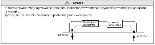 WYJŚCIE DLA ELEKTRYCZNEJ NAGRZEWNICY Istnieje możliwość sterowania elektryczną nagrzewnicą (urządzenie wspomagające) dzięki synchronizacji z operacją grzania.