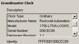 27. Kliknij na przycisk Advanced I zwróć uwagę na opis GrandMaster Clock -> Description.