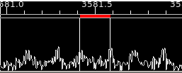 RTTY Program oferuje szeroką gamę dewiacji częstotliwości i szybkości pracy emisją RTTY. Wyboru wariantów dokonuje się w karcie konfiguracyjnej RTTY.