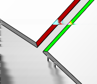 Konstrukcje spawane Użytkownik definiuje elementy geometryczne do zespawania, a oprogramowanie SOLIDWORKS oblicza ścieżkę spoiny.