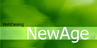 Tomasz Mrowiec Projekt logo firmy NewAge Postanowiłem stworzyć logo firmy, która zajmuje się profesjonalnym tworzeniem serwisów internetowych.