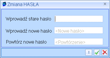 1. Obsługa programu 1.1. Logowanie do systemu. Razem z płytą otrzymali Państwo nazwę operatora systemu.