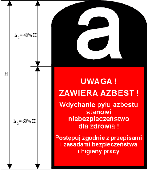 taśmą samoprzylepną umieszcza się w opakowaniach kontenerowych typu big - bag wykonanych z tkanin z tworzyw sztucznych. Odpady tego typu mogą być również zestalane w miejscu powstawania.